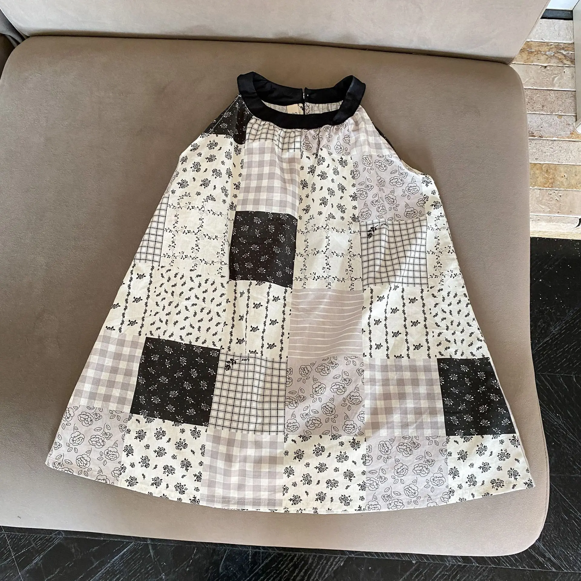 Little Girls Party Dress New 2025 Summer Print Kids Girl Dresses Size 10-12 1 2 3 4 5 6 7 8 9 11 Years Toddler Holiday Clothing