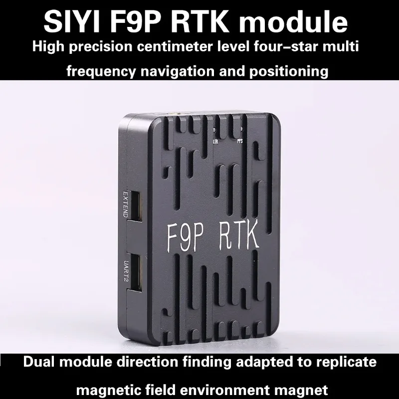 SIYI F9P RTK Centimeter Level GPS Dual Module Open-Source Lateral Module for PX4/ArduPilot Positioning System