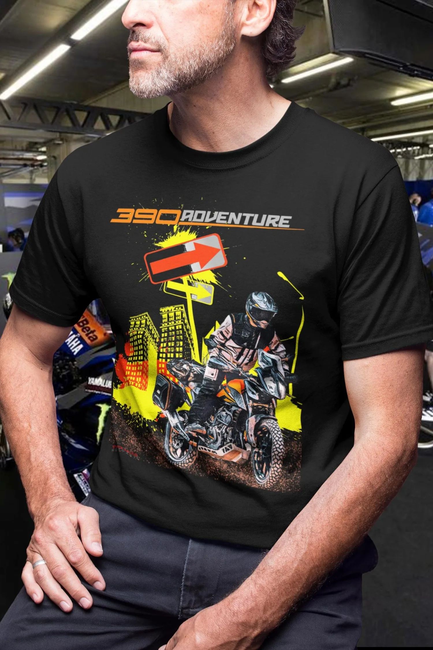 

492@EY K.TM 390 Adventure T Shirt The Smart Adventurer Motorcycle Tee For The Rider Who Explores Everything Ready to Race Gift