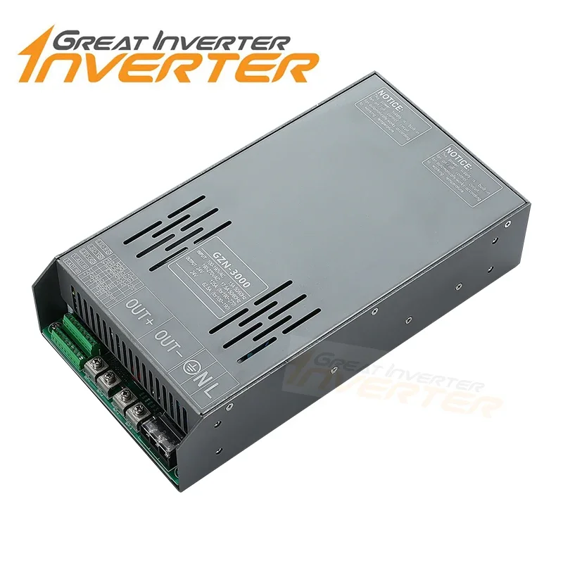 3000W PFC RS485 110V/220VAC ± 15% 0-12V 24V 36V 48V 60V 72V 80V 96V 110V 125V 150V 200V 220V Switching Power Supply