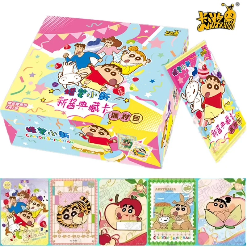 KAYOU Crayon Shin-chan Sunflower Cards Nohara Misae Collection Party Card Fun Special Package Collection Card Toys Gifts