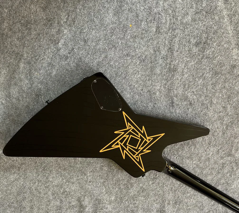 high quality Customization Alien Guitar, Body Deer Head Pattern, Fingerboard Inlay 2026 view 6