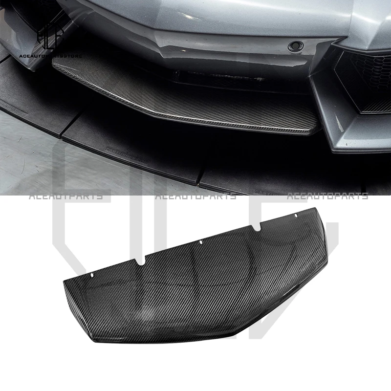 For Lamborghini LP700 Oem Style Carbon Fiber Front Lip Front Diffuser For 2011 Aventador LP700 Front Middle Lip Cover