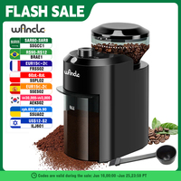 Wancle Electric Burr Coffee Grinder Adjustable Burr Mill Conical Coffee Bean Grinding with 28 Precise Grind Setting 220V/120V