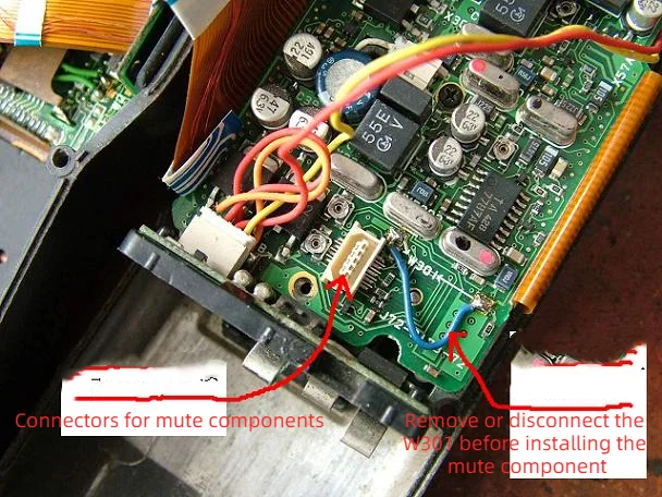 Optional Accessories for Two-way Radios Sub-tone Film Mute Board tsU-7 CTCSS BOARD