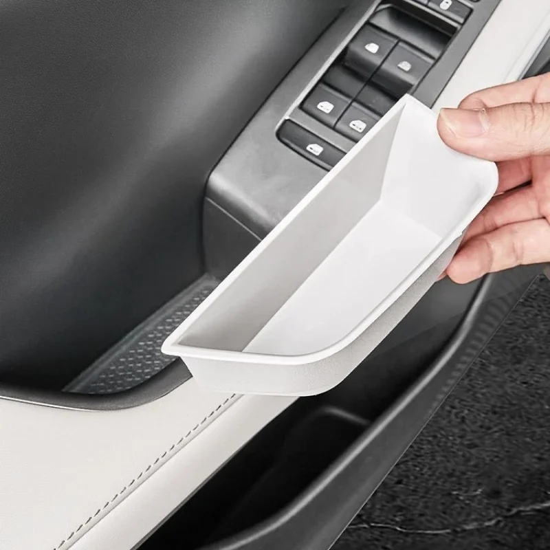 Door Handle Storage Box Door Handle Storage Box Armrest Car Door Slot Pad Interior Modification For BYD Yuan UP PRO Accessories