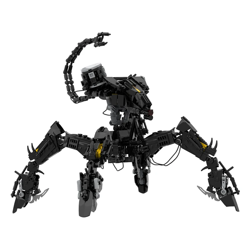 942 Stuks Horizon Zero Dawned Classic Game Black Monster Bouwstenen Assemblage Monster Model Corruptor Baksteen Speelgoed Vakantiegeschenk