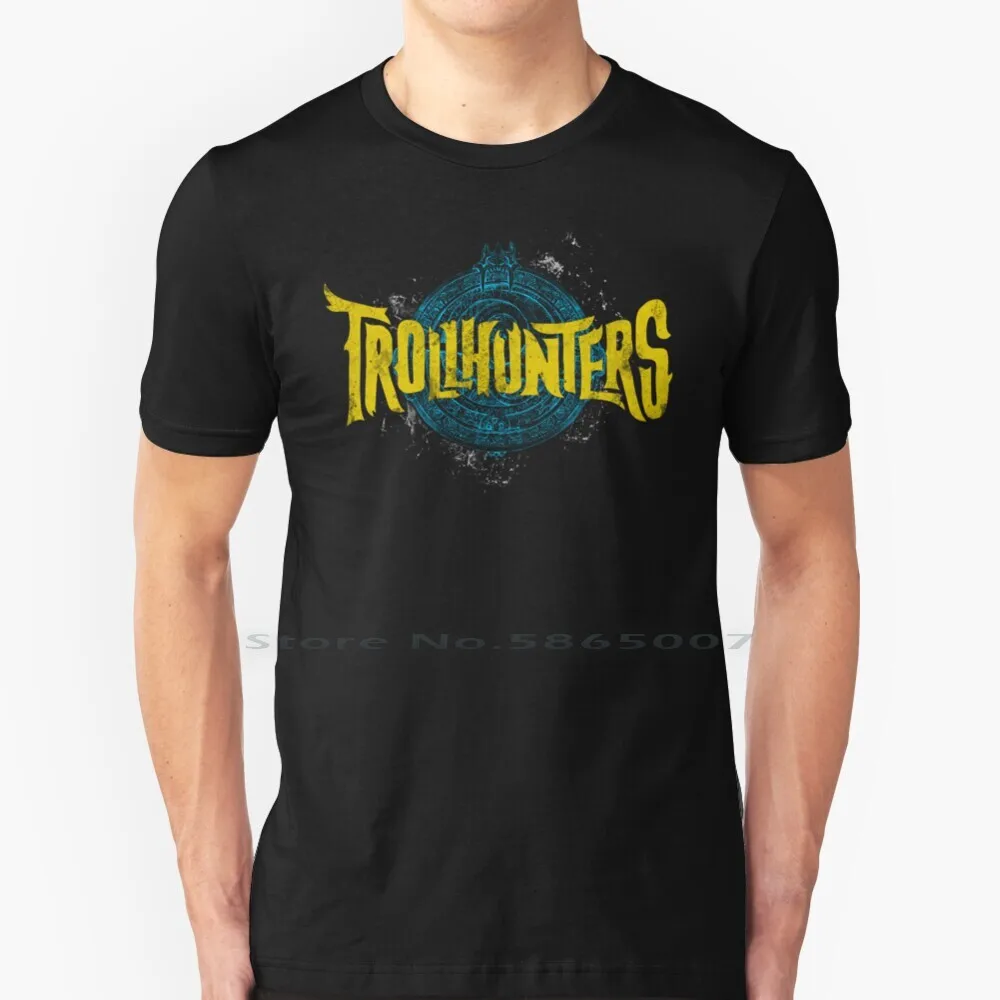 Trollhunters T Shirt 100% Cotton Troll Trollhunter Trollhunters Hunters Netflix Netflix Series Netflix Animated Series Animated