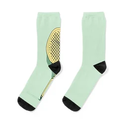 Chaussettes de Raquette de Padel pour Homme et Femme, Cadeau Amusant