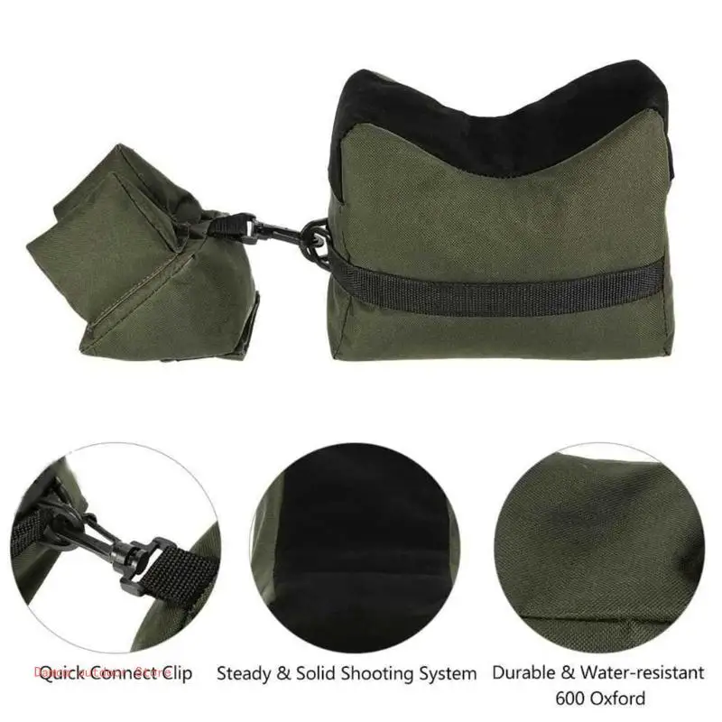 Rest Bags, Rest Front & Rear Support Sandbag Stand Holder Construction & Water Resistance for Shooting Hunting