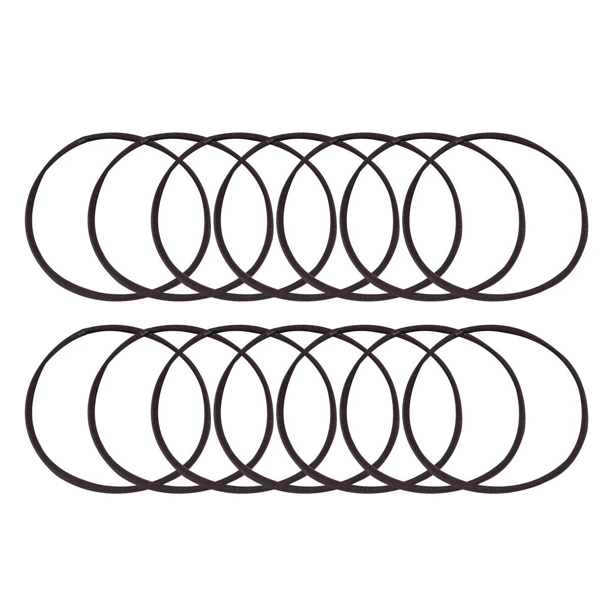 2 Boxes Nylon Head Rope Stylish Durable Hair Ties for Women Ladies Easy Match Outfits Everyday Use Assorted Hair Band