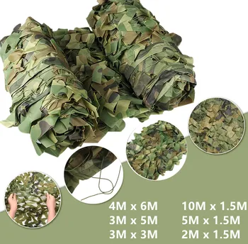 Woodland Camouflage Netting 1