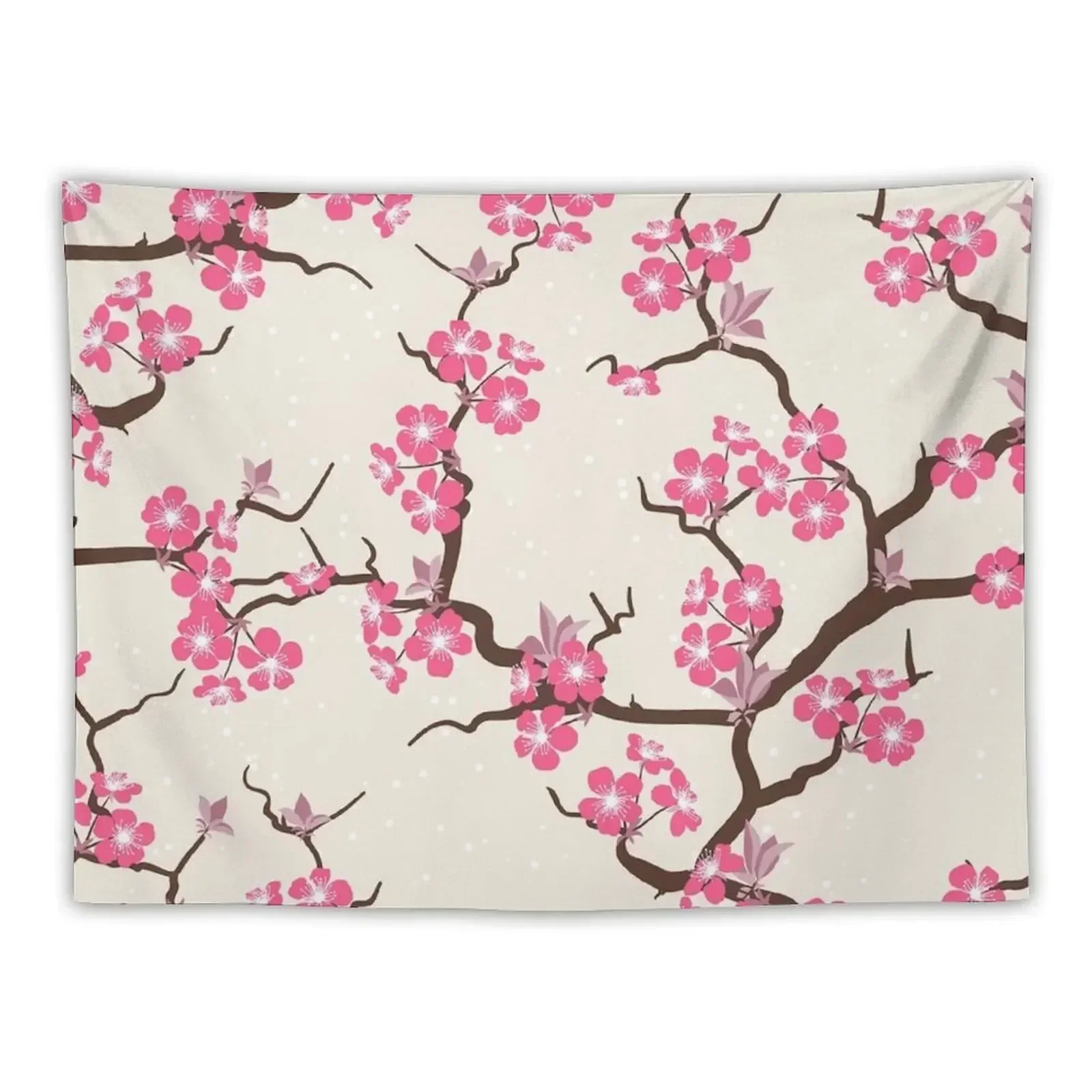 

Sakura Flowers Tapestry Custom Decorations For Room Room Ornaments Tapestry
