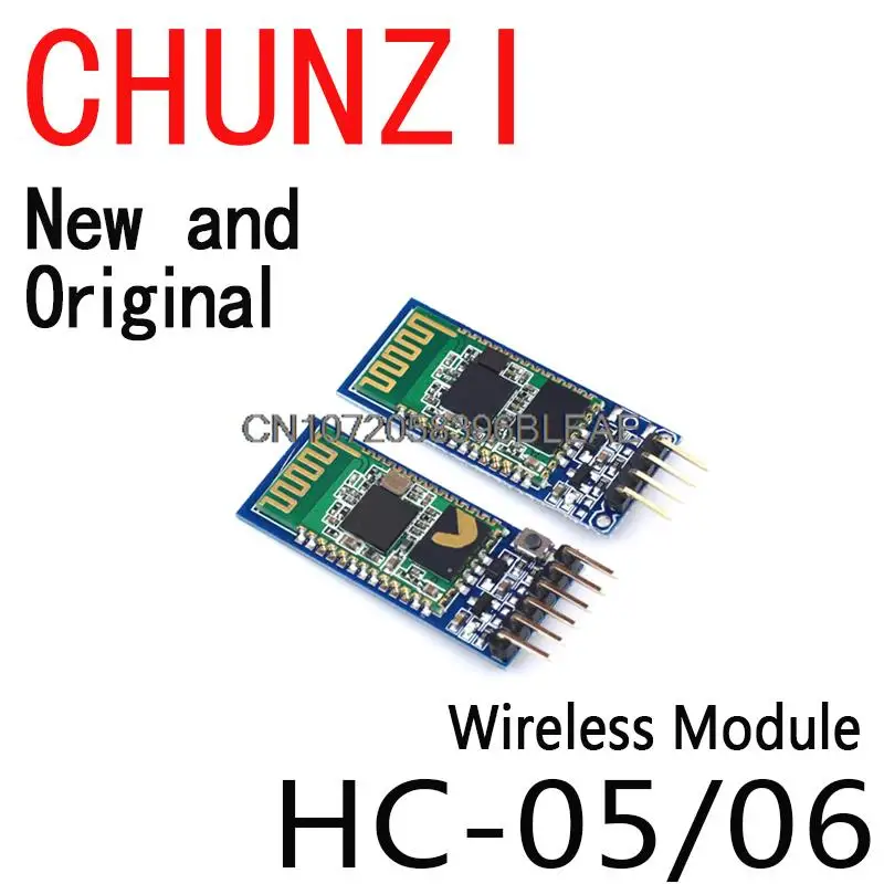 HC-05 moduł bezprzewodowy dla Arduino szeregowy 6Pin Bluetooth / HC06 4Pin odbiornik RF moduł nadawczo-odbiorczy RS232 Master Slave HC-05/06