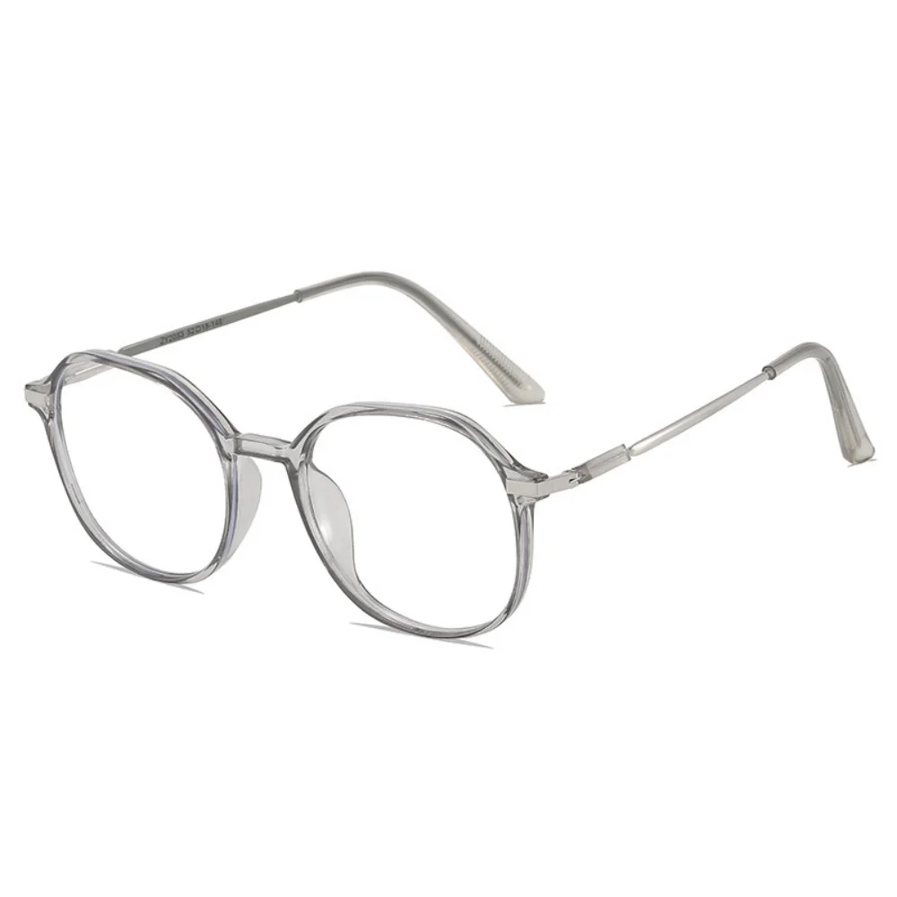 Anti Blue Light Glasses Lightweight Metal Frame Spectacles Fashion Square Reading Glasses Comfortable Computer Optical Eyewear