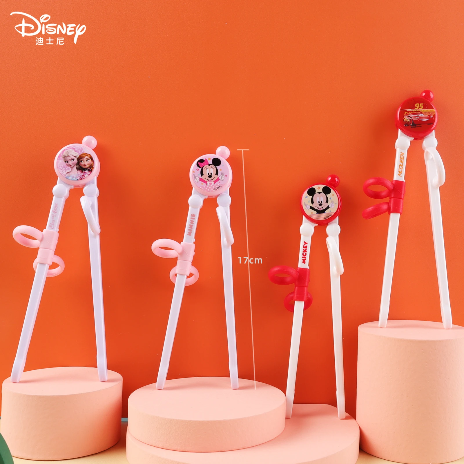 Tableware Chopsticks Disney  Mickey Minnie Children's Chopsticks Training Chopsticks Baby Learning Chopsticks Eating Tableware