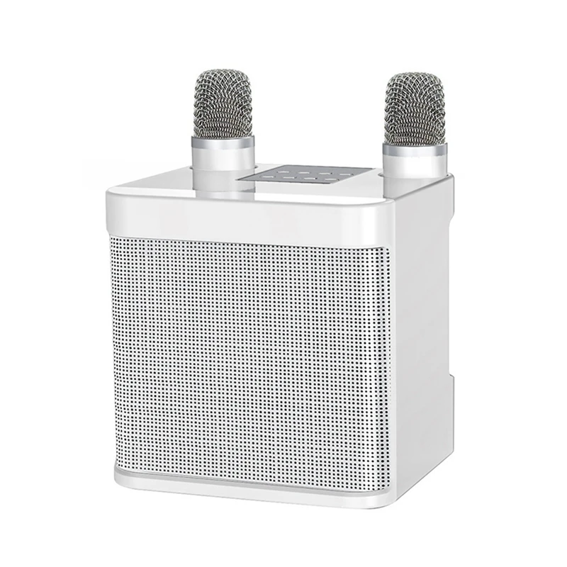 

AIAI KD-203 Karaoke Set Karaoke Speaker Wireless Bluetooth Dual Microphone Speaker Microphone Machine