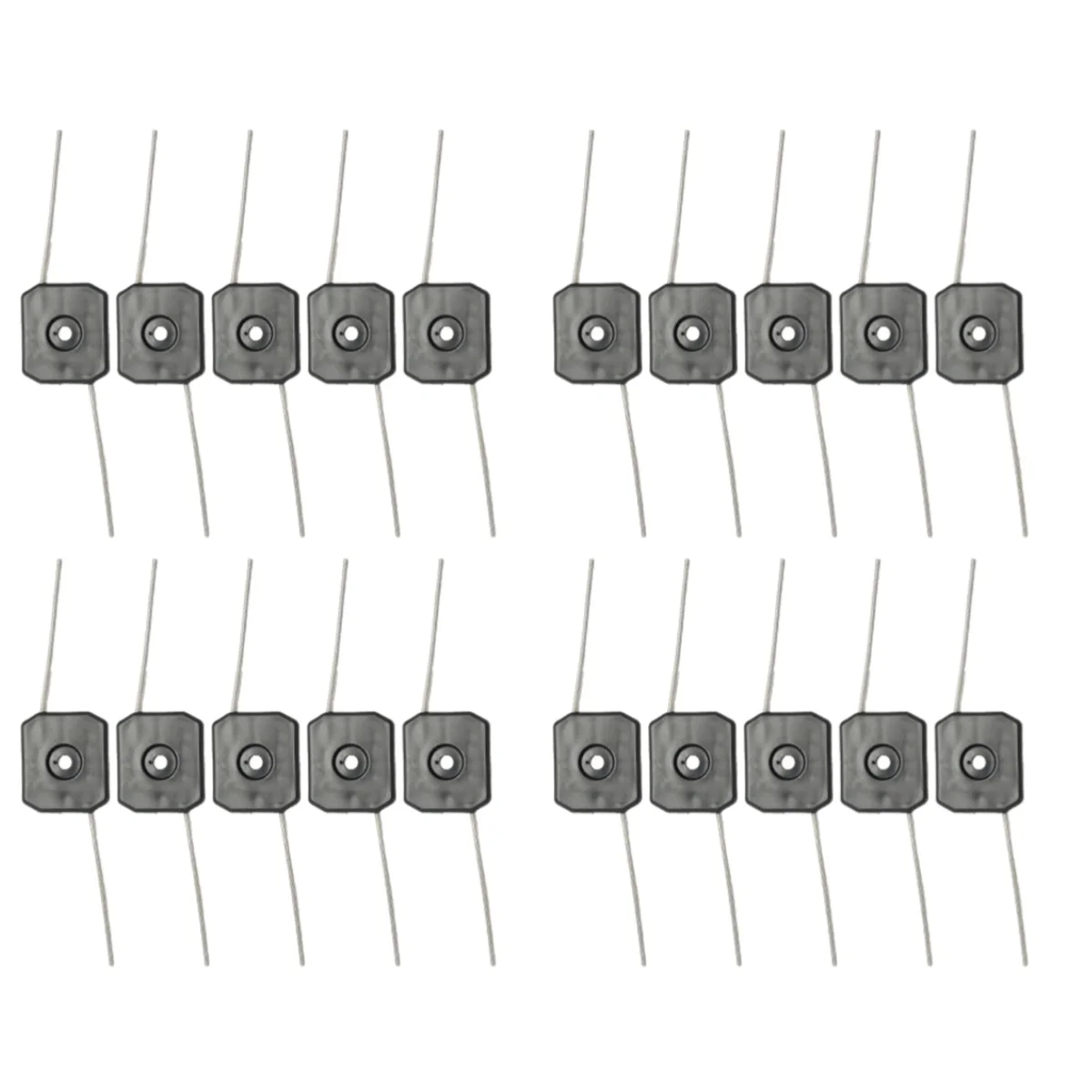 30Pcs Trimmer Head for Electric Grass Trimmers Plastic Board with Trimmer Line 150mm Cutting for Garden Lawn Accessories