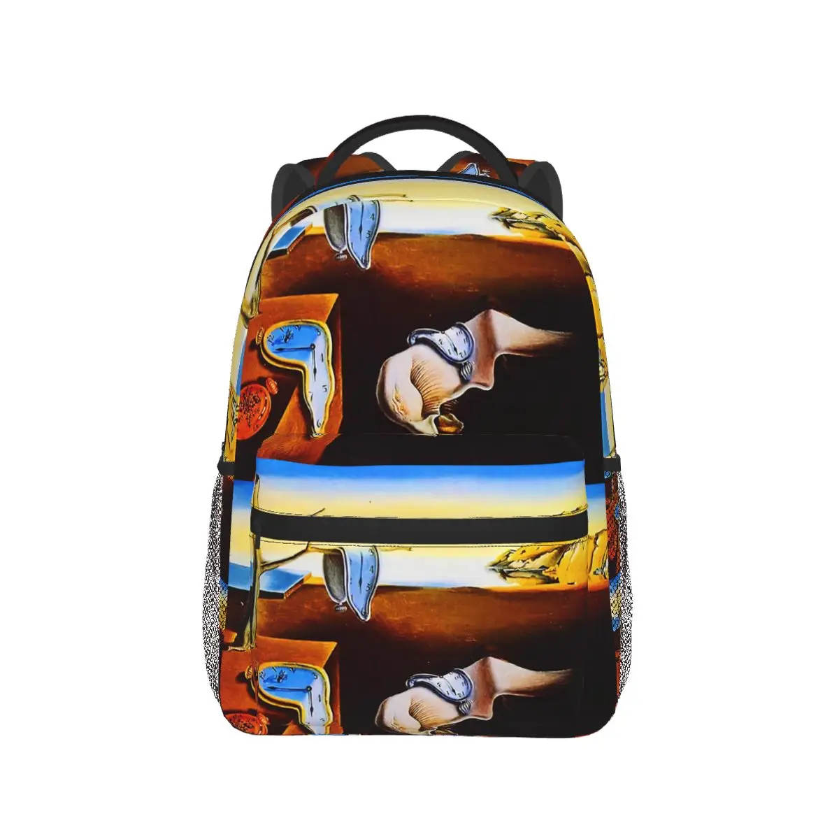 

Retro Memory Salvador Dali Backpack Hot Sale Daypack Large Capacity Boys Girls BookBag School Bag Shoulder Bags for Men Women