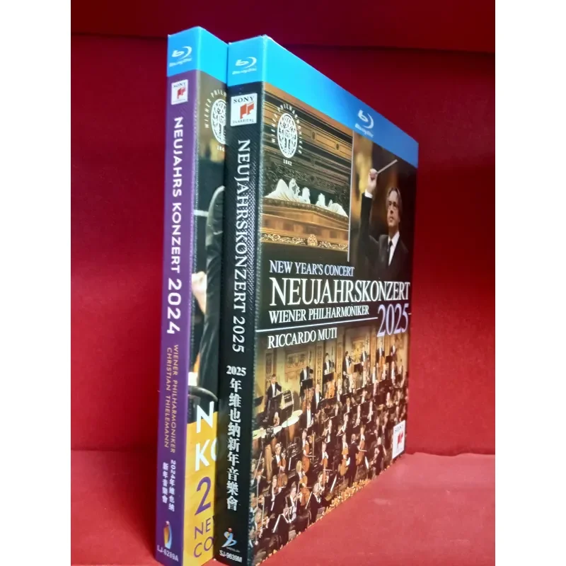 Blu-ray Vienna New Year's Concert 2024 2025 High Definition Music Performance Collection