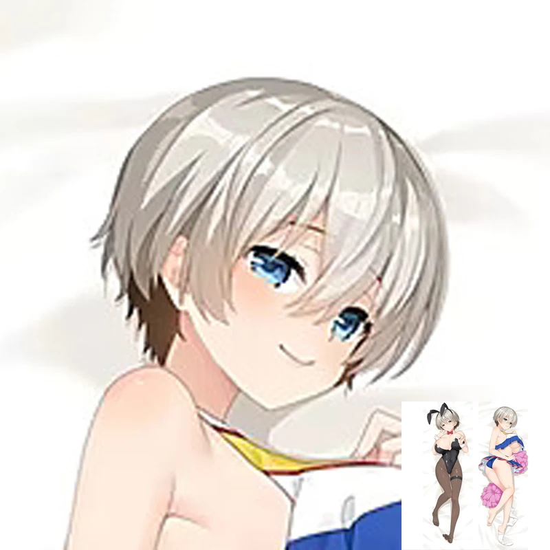 

Anime Pillow Cover Dakimakura Uzaki Hana 2 Side Printed Hugging Body Pillowcase Cushion Cover Bedding Decor
