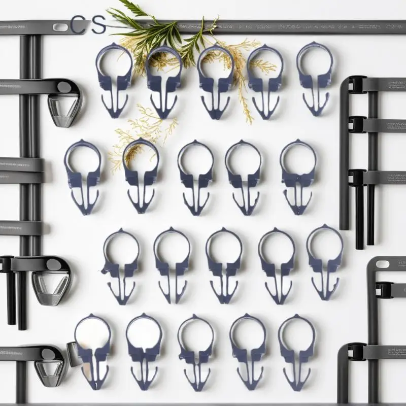 20x Heavy Duty Clips for Soccer Net Repair: Backyard Football Goal, Course and Travel Sports Hardware Replacement
