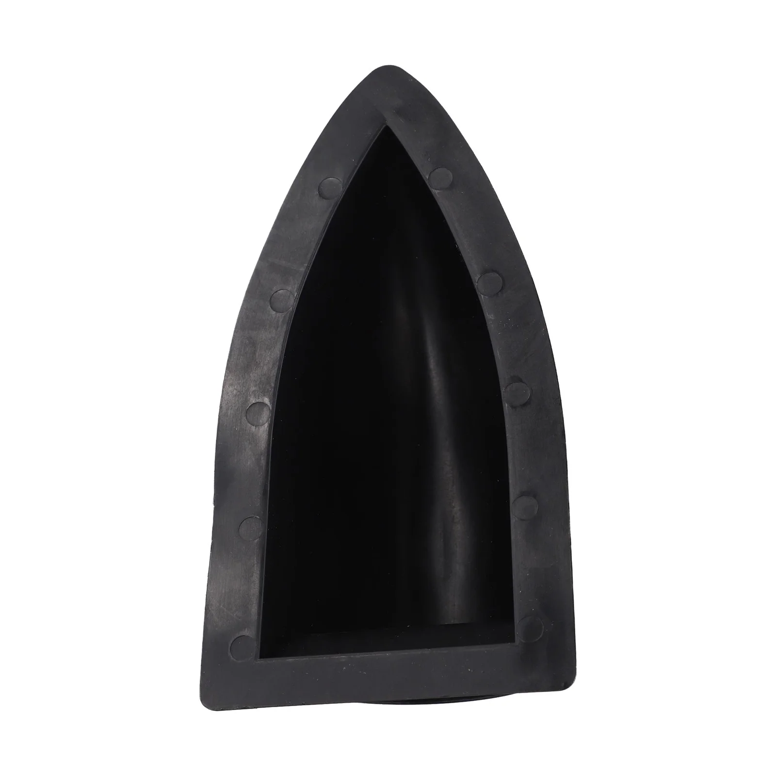 Black Plastic Yacht Ventilation Cover 158x84x62mm Waterproof Rainproof Airflow Balancing Cowl For Boat Marine Deck For Exhaust