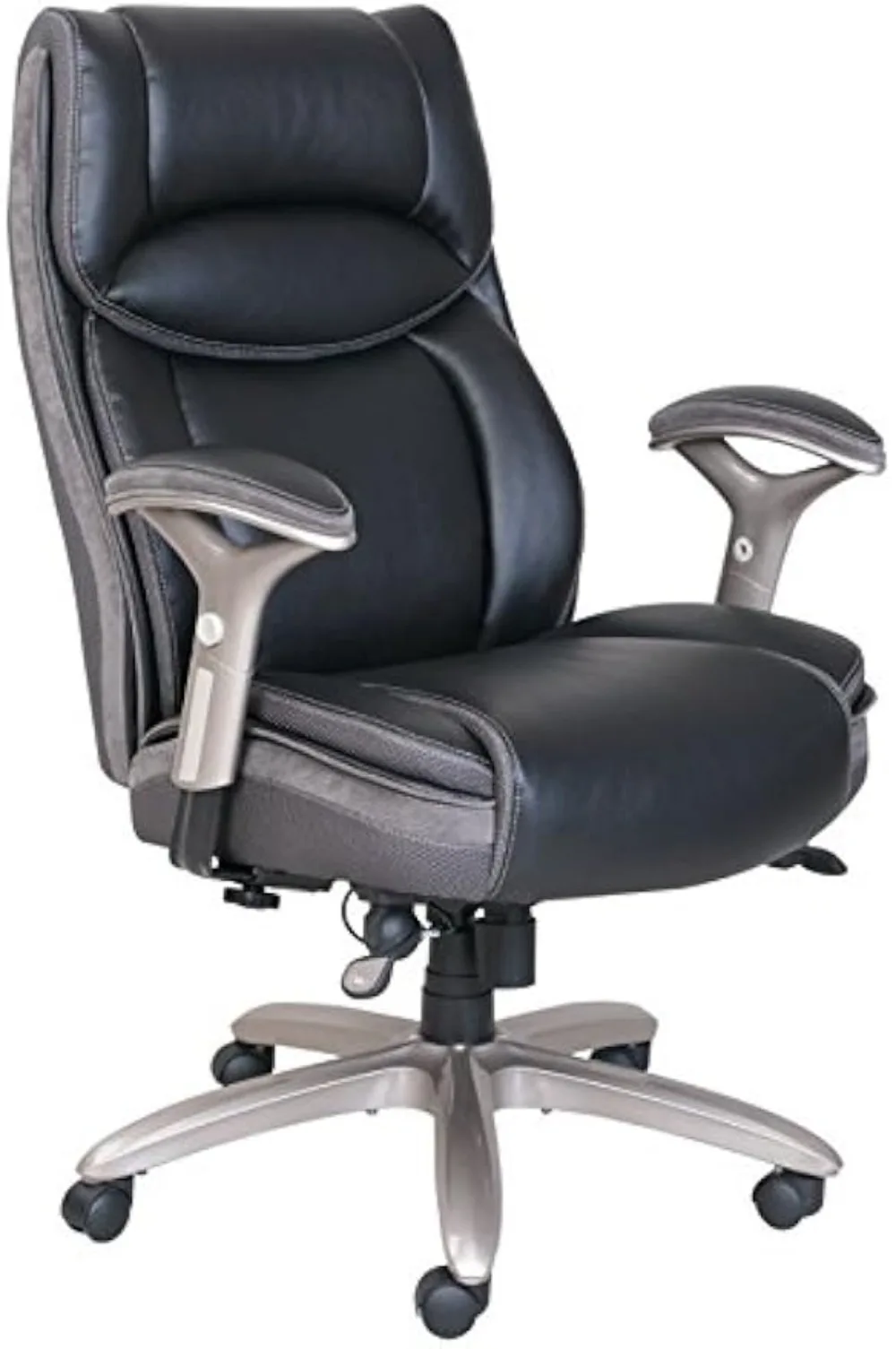 Jennings Super Task Big and Tall Chair, Black/Slate