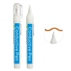 Paint Silver Paste Pen Circuit Repair Conductive Paint Pen Children Education Physics Teaching Circuit Design Strong Adhesion