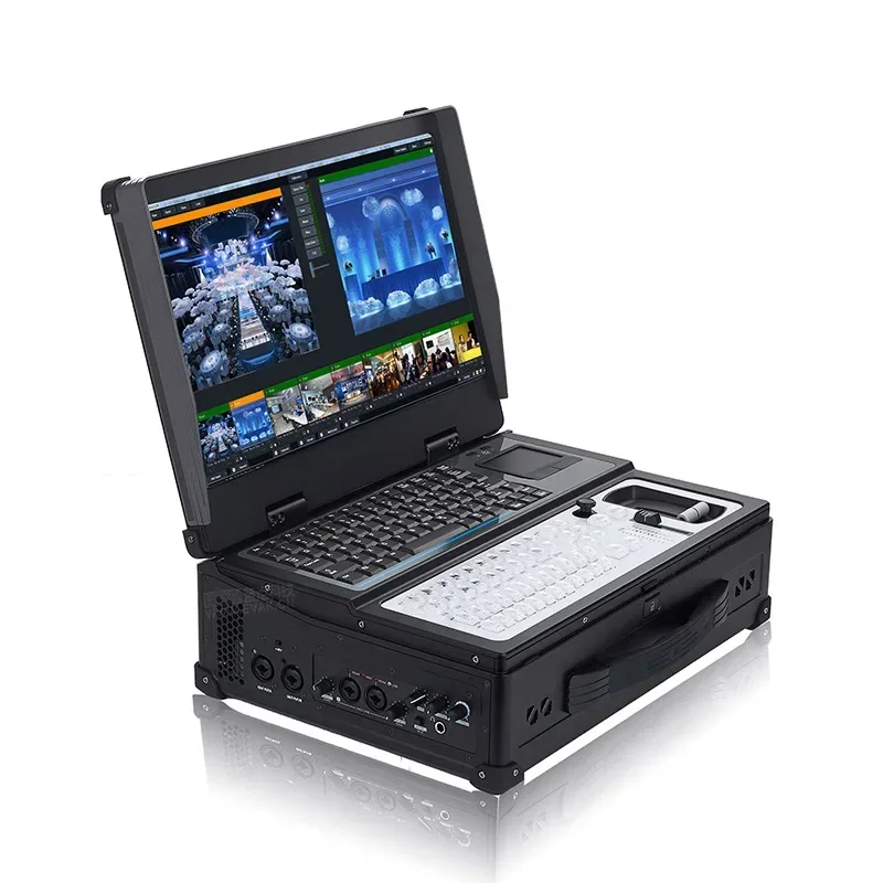 

17.3 Inch I7 CPU Support 8-Channel Video Capture Telecast Production Video Live Stream Mixer Switcher Broadcasting Equipment