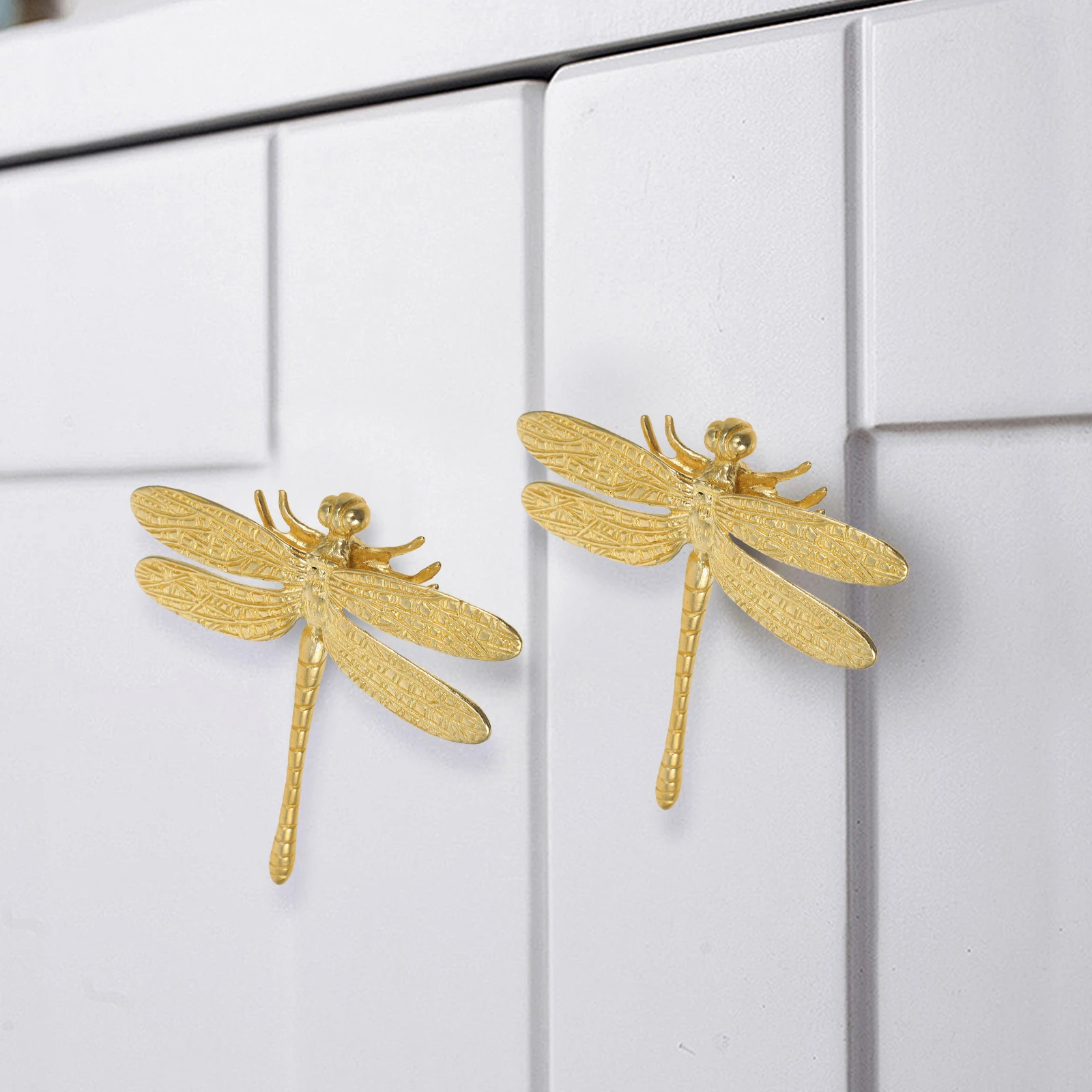

Brass H Cabinet Hardware Three dimensional for Cabinets Drawers Kitchen niture Knobs Decorative Vintage