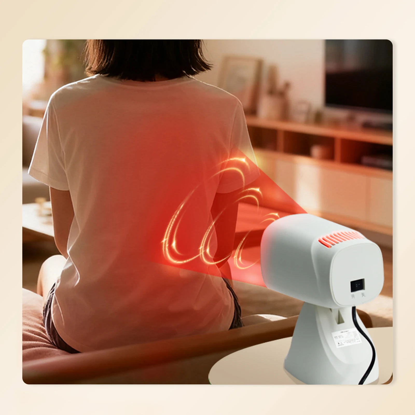 

Heat Medical Instruments Red Light Therapy Device Heat Rehabilitation Light Irradiation Lamp Christmas Gifts