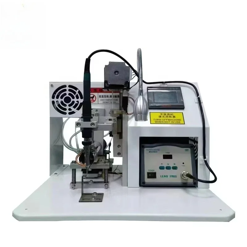 

Semi Automatic Soldering Machine Electric Type PCB Board Tin Welding USB Data Cable Plug Socket Head Spot Soldering Machine