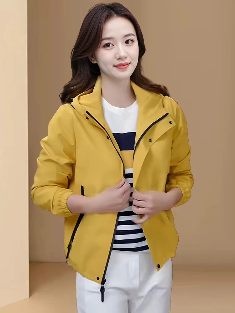 ファイオナブル スリミング シンプルデザイン レディース ジャケット カジュアル ルーズフィット ジッパー スプライス アンチエイジング アウターウェア エレガント コート