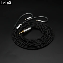 ivipQ-516-7NOCC Earphone Upgrade Cable,With/3.5/4.4/QDC/TFZ/2PIN/MMCX For HOLA Zero KATO Winter Cadenza Aria A5000  LZ A7 MK3