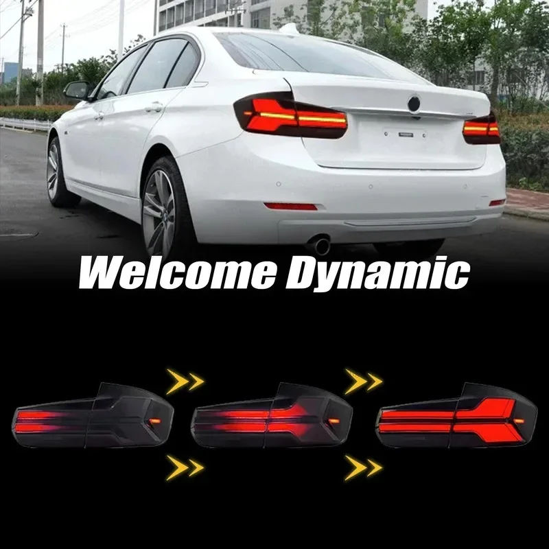 Motion New Product Led For  3 Series F30 F35 F80 LED Tail Lights Assembly G05 Design 2013-2020 Modified 320I Rear 12V DRL