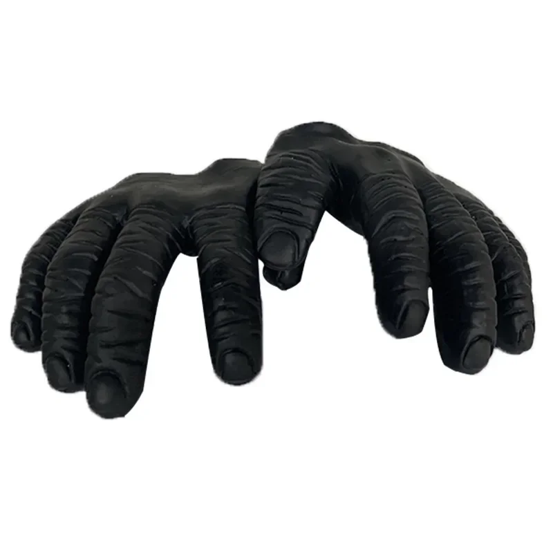 Kids Cosplay Gorilla Hand Gloves Children Monkey Latex Animal Costume Props Masque Halloween Wolf Claw Animal Props for Boys