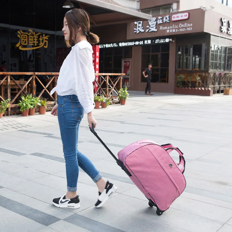 Waterproof Luggage Bag Thick Style Rolling Suitcase Trolley Luggage Travel Bags Suitcase with Wheels Travel Accessories