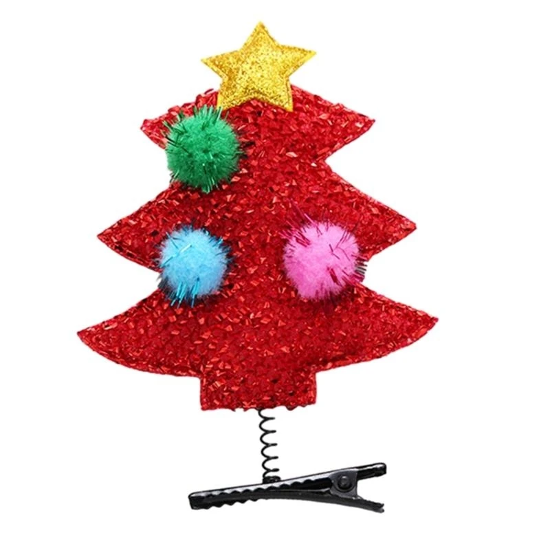 Q5WE 新年 Sweet Girls ヘアクリップ クリスマス ヘアピン 新年