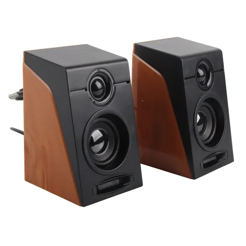 Imagen 2 del producto Altavoces para PC HiFi graves profundos volumen ajustable Plug and Play altavoces de escritorio para televisores ordenadores portátiles teléfonos nuevos