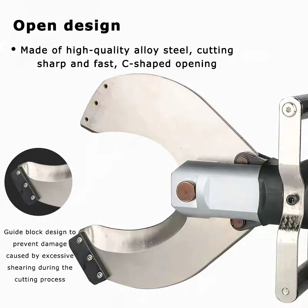 

2025 Electric split type hydraulic cable cutter Open type armored copper and aluminum P-120C armored cable bolt cutter