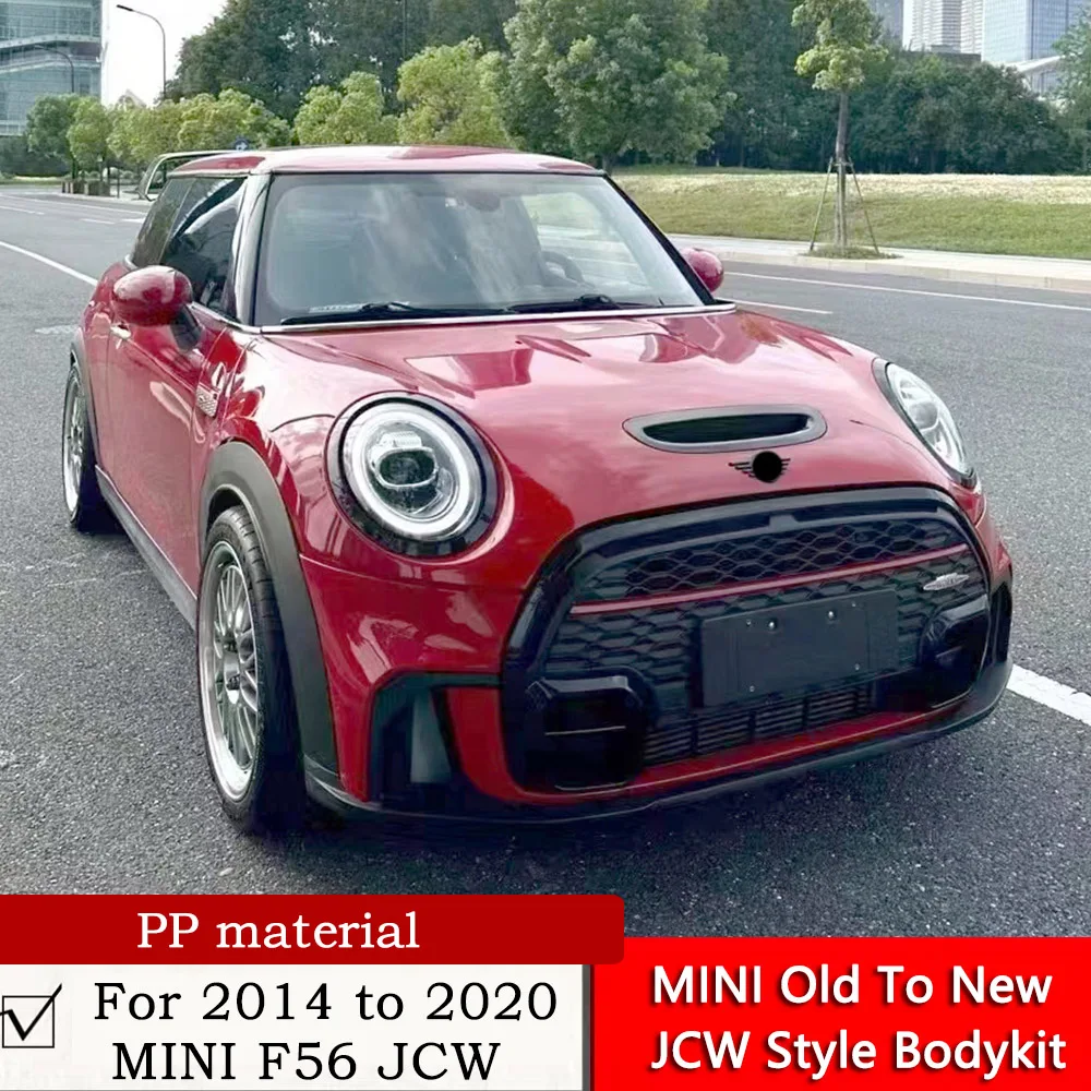 

Новый старый мини-боди JCW для 2014-2020 MINI F56 JCW модификация полипропиленовый материал праймер 2022 JCW боди-комплект спойлер на крышу