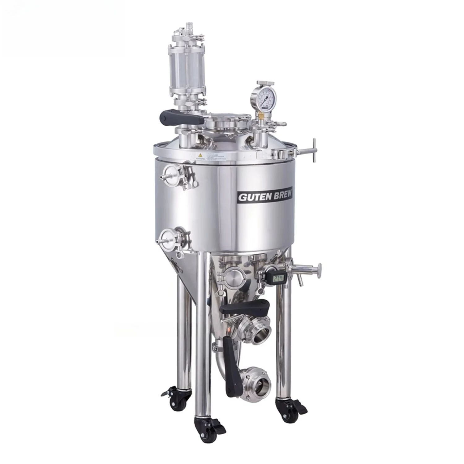 Guten Fermenter Konischer Bierfermentationstank für Bier Fermentatore Conico Da 30 Liter Birra Bierbrauausrüstung Fermentation