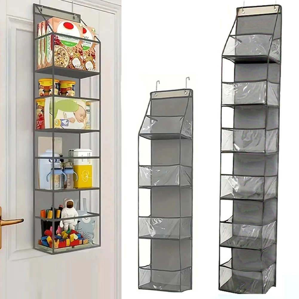 Multi-functional Fabric Hanging Bag for Behind the Door Multi-layer Storage Hanging Bag Miscellaneous Organizer Storage Hanging