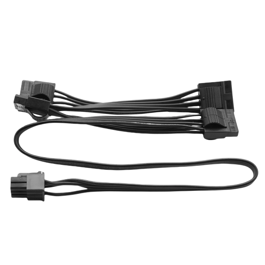 ABRI-3X 6Pin To 4 Molex Modular Power Supply Cable 6Pin To 4 IDE Cable For CORSAIR RM1000X RM850X RM750X RM650X RM550X