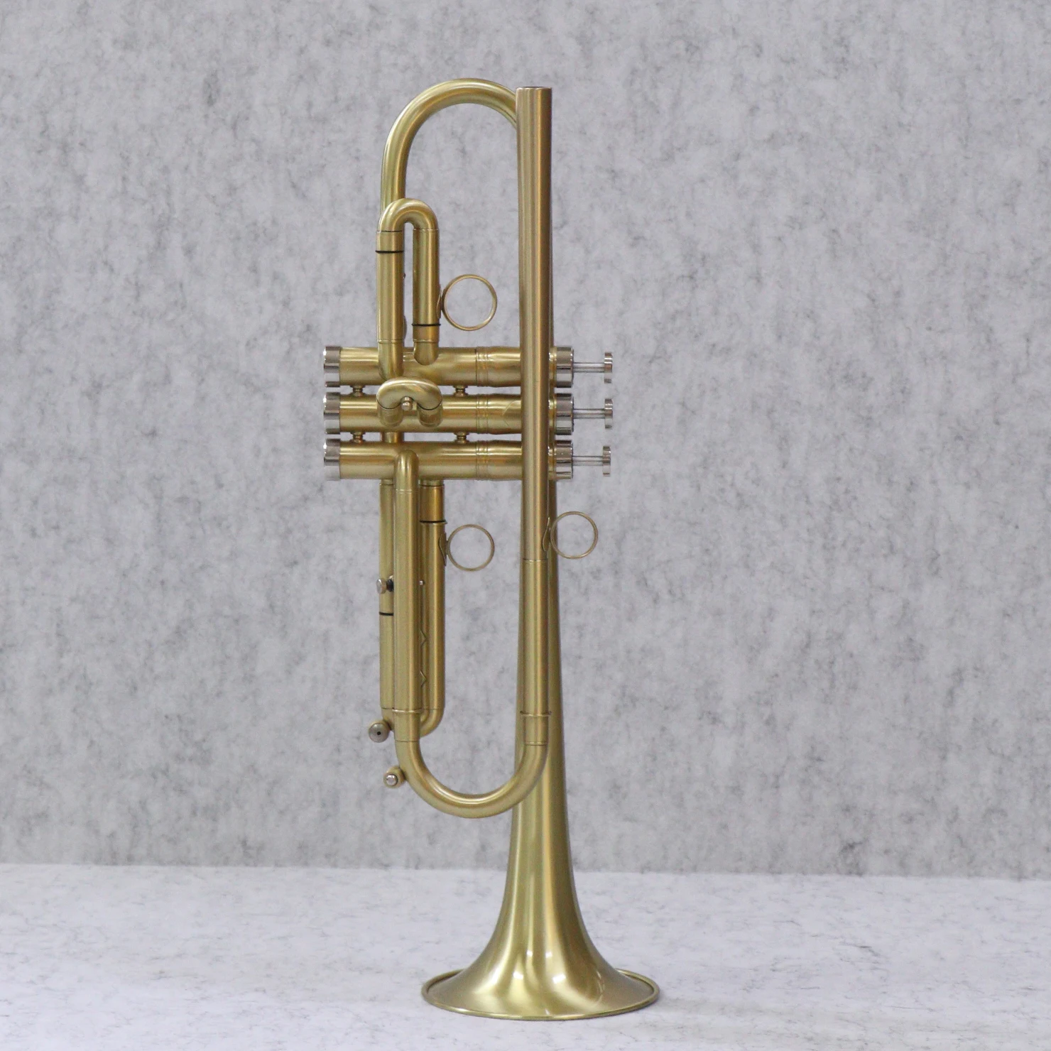 Yellow Brass Wholesales Brushing Surface United Leadpipe Trompeta
