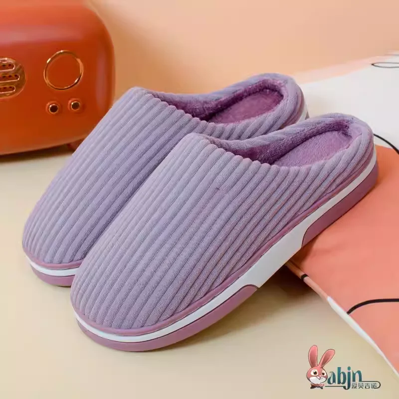 

Домашние тапочки ручной работы из хлопка с подошвой из бычьего сухожилия для мужчин, женщин и детей, для использования в помещении, теплые, на осень и зиму, противоскользящие.