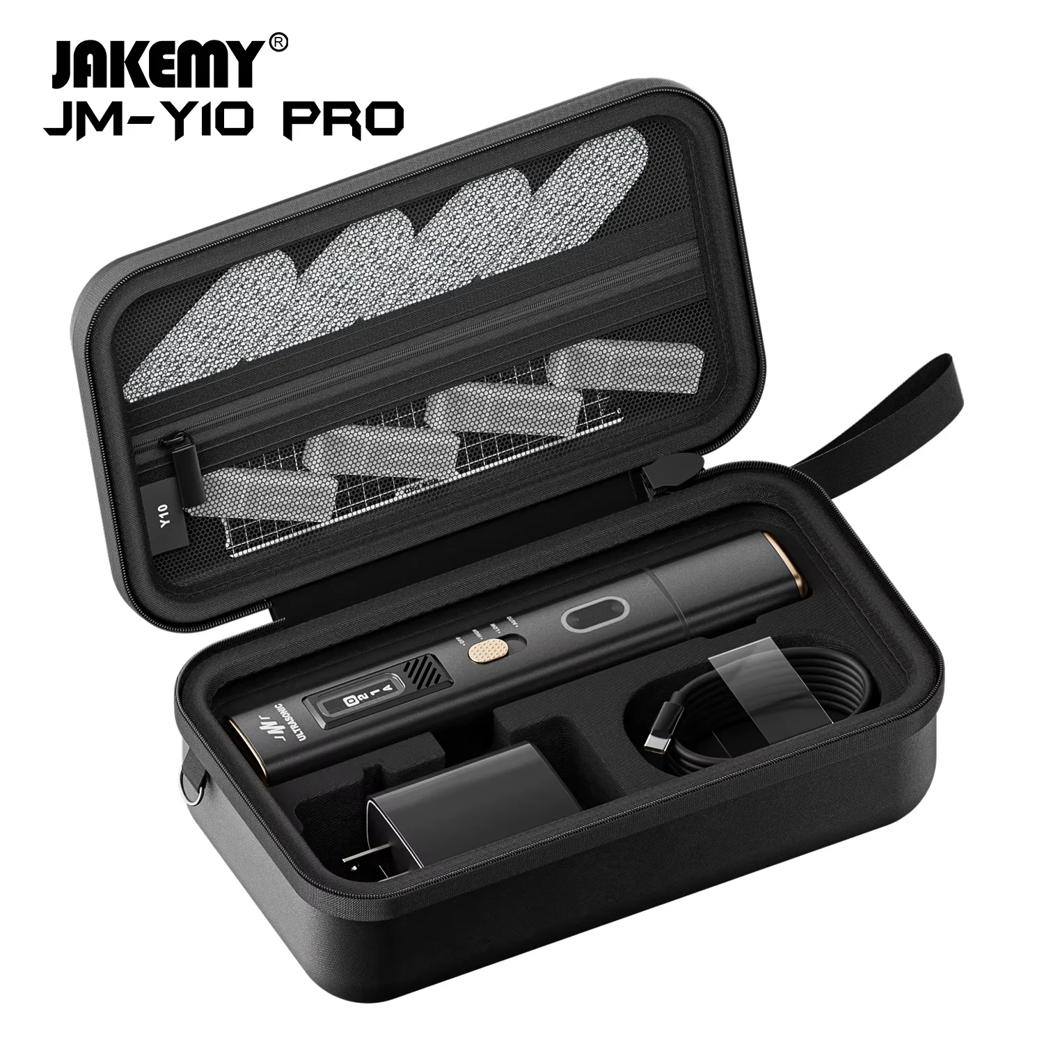 ※ 新品未使用 ※超音波電動カッターJAKEMY JM-Y10 PRO 日本仕様 Jakemy JM-Y10 プロ超音波切断ナイフ OLED スクリーン過熱保護 DIY