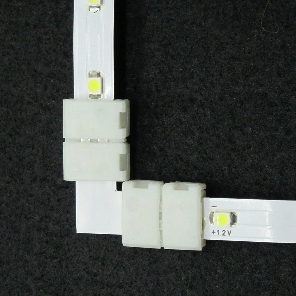 

5Pcs 3528 8mm Connector Box for LED Strip Quick Connectors Easy to Use and Install Shape Connector