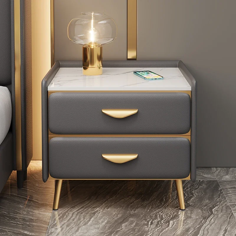 

Solid Wood Modern Nightstand Bedroom Drawer Trendy Cool Nordic Nightstand Bedside Storage Mesitas De Noche Bedroom Furniture